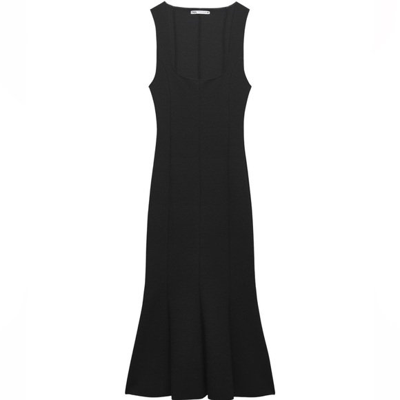 NWOT ZARA cocktail dress - knit (size M) - Picture 4 of 5